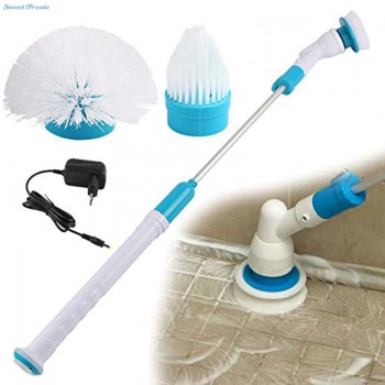 3 in 1 Multi function Rechargeable Power Spin Scrubber Cleaning Brush