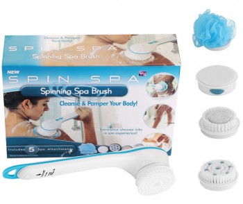 5 in 1 Rechargeable Spin Spa Cleansing Body Brush
