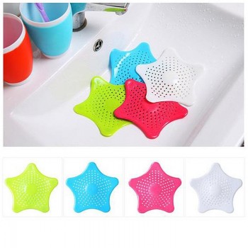 Starfish Hair Catcher/Sink Strainers /Silicone Bathroom Drains Strainer